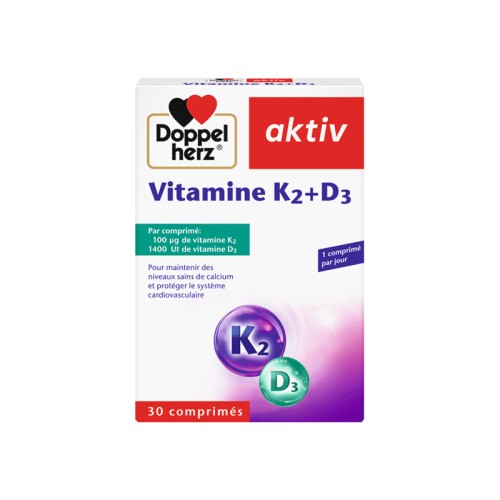 AKTIV VITAMINE K2+D3 30 COMPRIMES