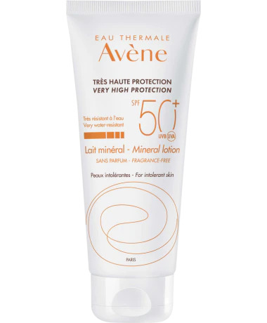 AVENE 50+ LAIT MINERAL 100ML