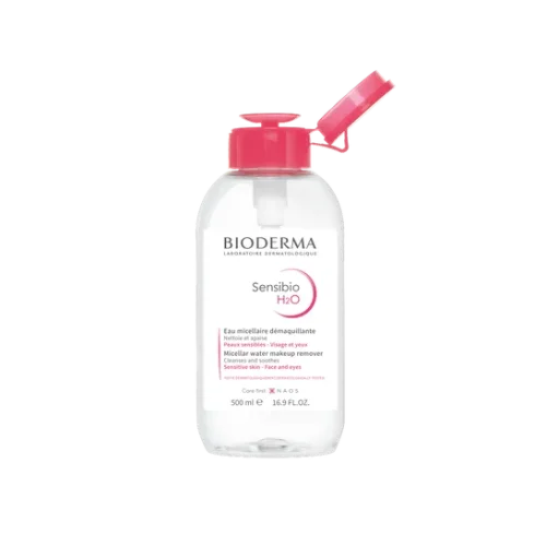 BIODERMA SENSIBIO H2O POMPE 500ML