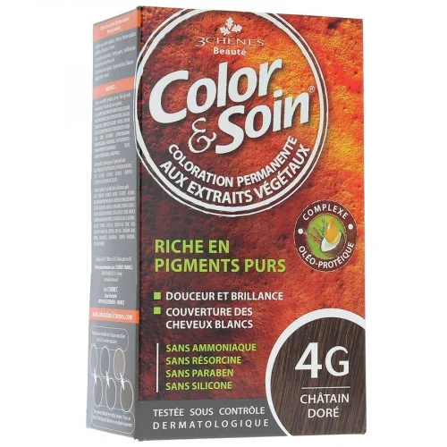COLOR & SOIN CHATAIN DORE 4G