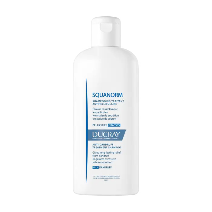 Ducray SQUANORM Shampooing traitant pellicules grasses 200ml