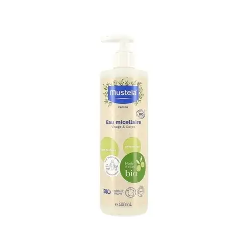 MUSTELA BIO EAU MICELLAIRE 400ML