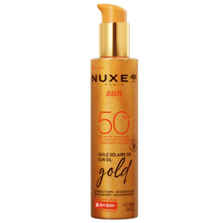 NUXE SUN HUILE SOLAIRE SPF 50 GOLD 150ML