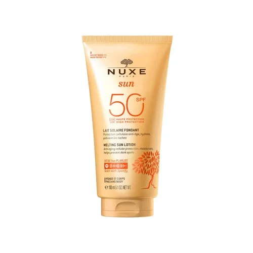 NUXE SUN LAIT SOLAIRE FONDANT SPF50+ 150ML